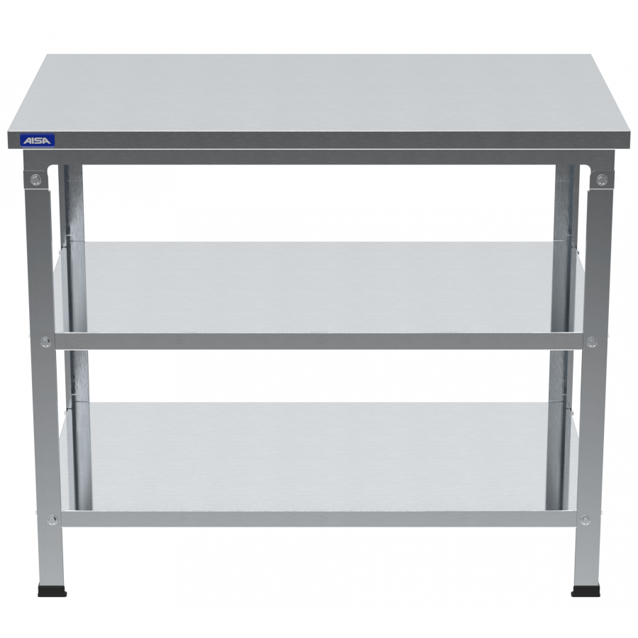Mesa de Inox Paneleiro Duplo 60 x 100 - Aisa